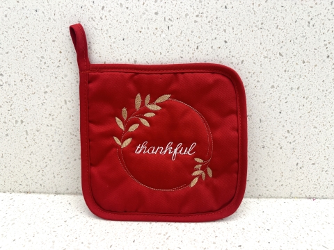 Embroider a Pot Holder